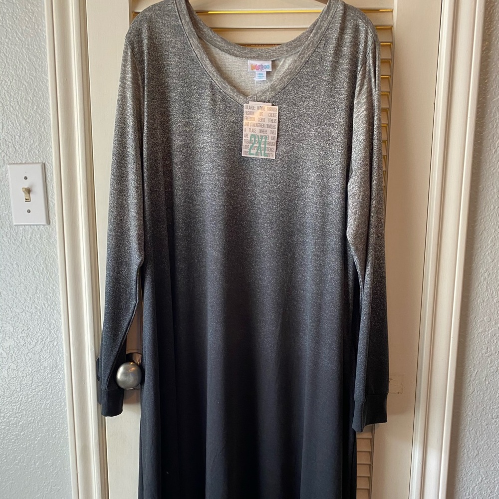 LuLaRoe Emily Dress 2XL